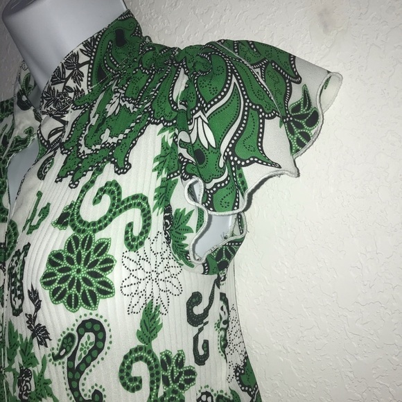 Sere Nade Pleated Crinkle Top S - Picture 4 of 8